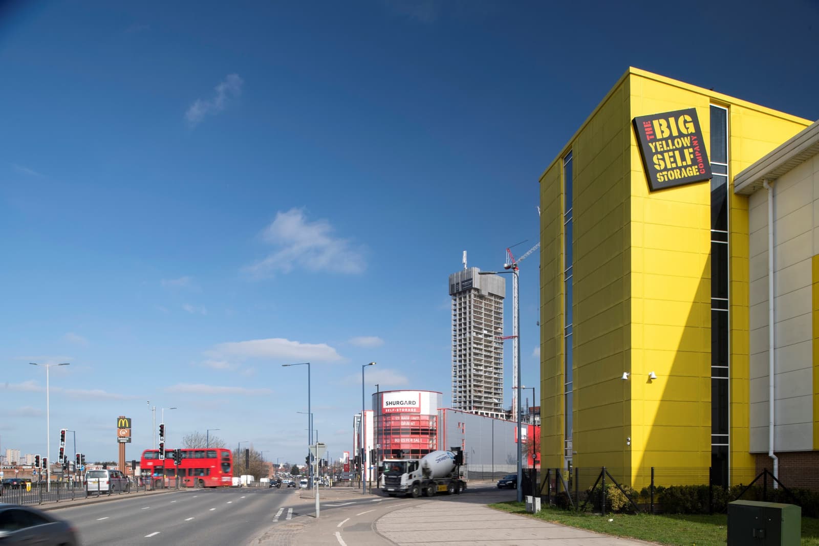 Picture of the existing site and North Acton 