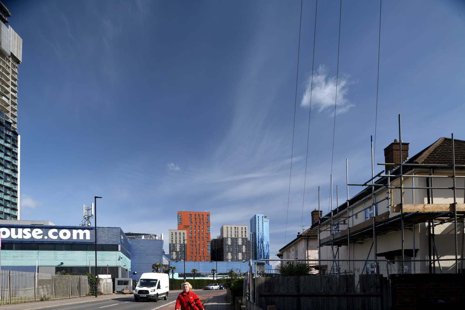Picture of the existing site and North Acton 
